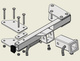 DTHP2000 2” Single Receiver Hitch