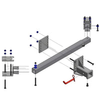 DTHLG-UNI+1 2” Single Receiver Hitch