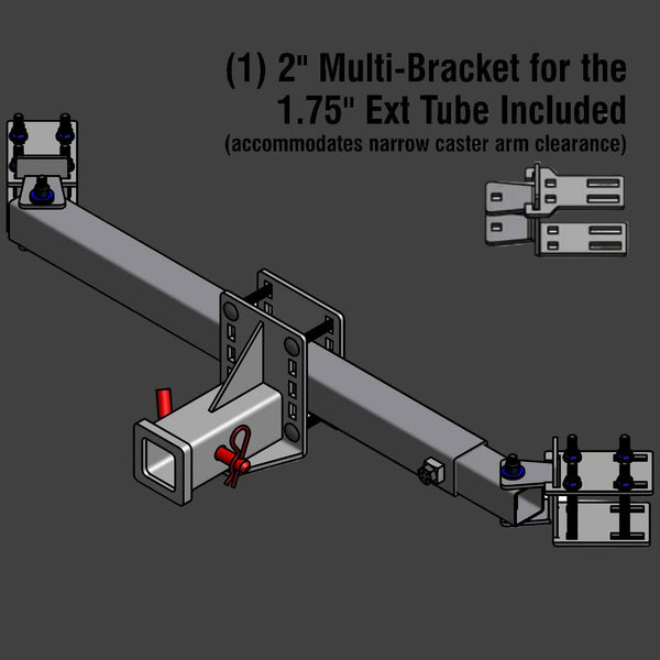 DTHLG-UNI+1 2” Single Receiver Hitch