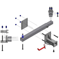 DTHMD-U2X2 2” Single Receiver Hitch