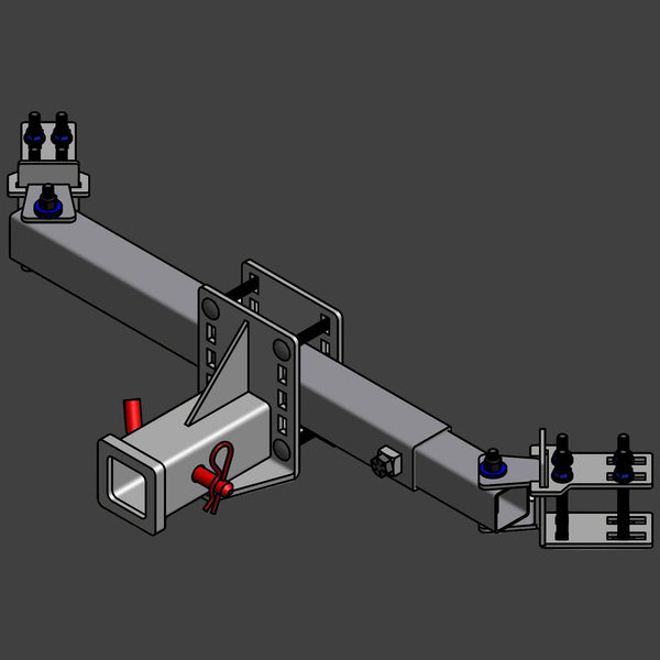 DTHMD-U2X2 2” Single Receiver Hitch