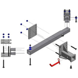 DTHMD-UNI+1 2” Single Receiver Hitch