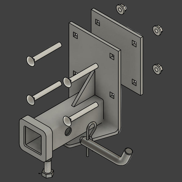 DTHWRI-LG 2” Single Receiver Hitch