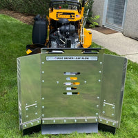 DTPD-3600 36" Pile Driver Leaf Plow Mower Attachment