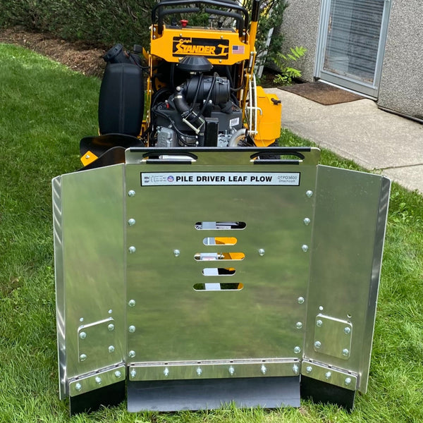 DTPD-3600 36" Pile Driver Leaf Plow Mower Attachment