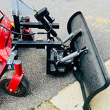 DTSP-PL5016-C SnowPro 50" PolyLite Lite Duty Snowplow Attachment for Commercial Mowers