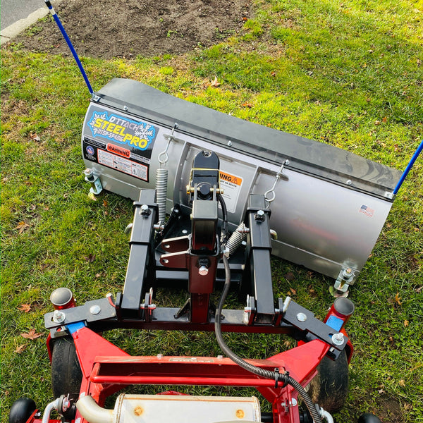 DTSP-SP4816-C SnowPro 48" SteelPro Commercial Duty Snowplow Attachment for Commercial Mowers