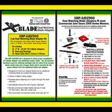 XBJD900-KIT John Deere 900 Series X-Blade Dual Mulching Blade Adapter Kit (3pk)