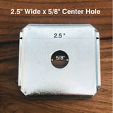 XB3 2.5" W x 5/8 CH X-Blade Dual Mulching Blade Adapter Kit (3pk)